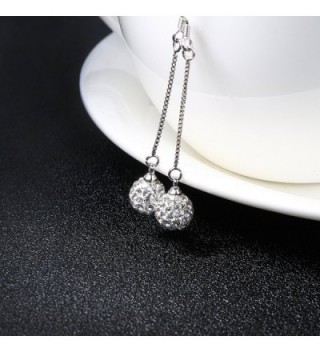 Jiayiqi Earrings Charming Silver Dangle