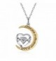 Caperci Sterling Pendant Necklace Engraved