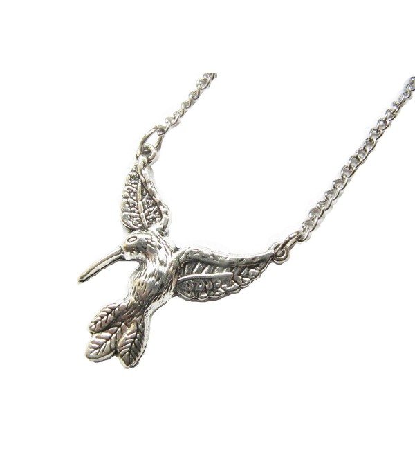 Hummingbird Necklace- Hummingbird Pendant-bird Necklace - CK128SCWLOV