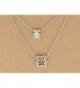 Quan Jewelry Mother Daughter Bear Necklace Set for 2- Inspirational Quote on Greeting Card-16-in to 18-in - CN11WWY31CN