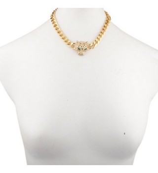Lux Accessories Necklace Matching Earrings in Women's Chain Necklaces