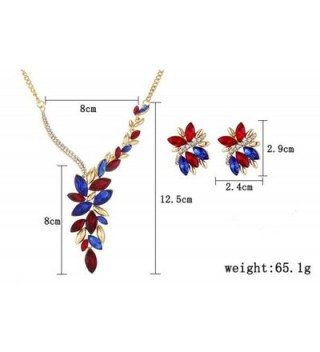 truecharms Crystal Fashion Necklaces Earrings