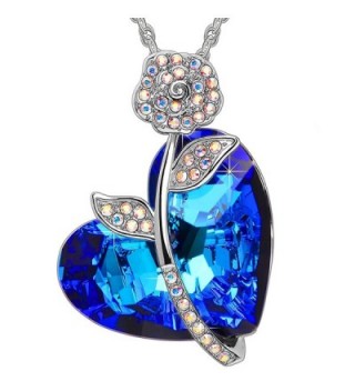 SWEETV SWAROVSKI Crystal Pendant Necklace - C91880RM70I