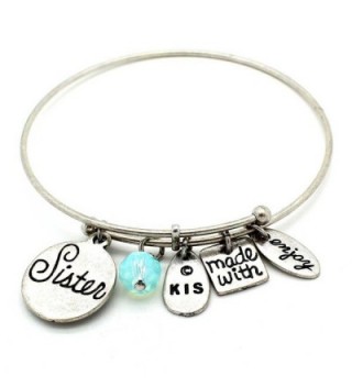 KIS Jewelry Symbology Sister Bracelet Silver