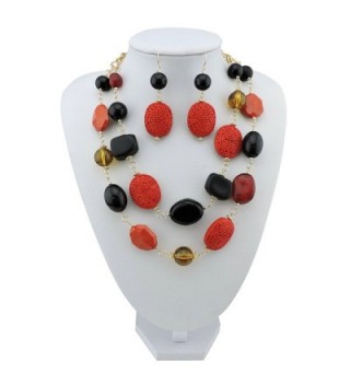 Statement Chunky Fashion Necklace Earring