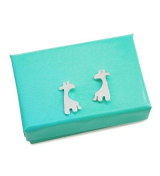 Womens Giraffe Earrings Dainty Animal