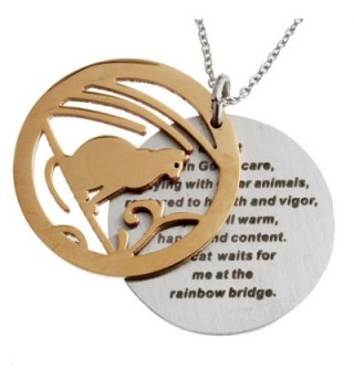 R H Jewelry Stainless Sentiment Necklace