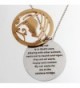 R H Jewelry Stainless Sentiment Necklace in Women's Pendants