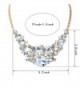 Miraculous Garden Rhinestone Necklace Crystal