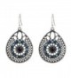 D EXCEED Womens Handmade Filigree Enamel Dangle Drop Earrings - CQ12M9ROGW1