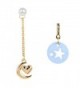 MISSUSO The summer long and asymmetric Earrings (Blue) - CH183QSORKA