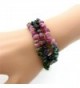 Stunning Stackable Tourmaline Stretchy Bracelet