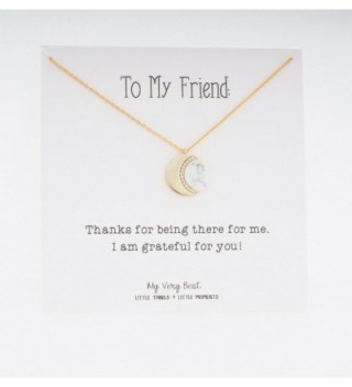 My Very Best Crescent Necklace