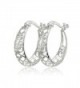 LOVVE Sterling Polished Filigree Earrings