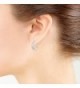 LOVVE Sterling Polished Filigree Earrings in Women's Hoop Earrings