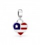 Bling Jewelry American Shaped Sterling