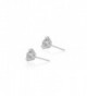 Sterling Solitaire Zirconia Its circle in Women's Stud Earrings
