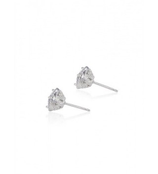 Sterling Solitaire Zirconia Its circle in Women's Stud Earrings