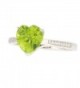 Sterling Silver Genuine Peridot CT T W in Women's Statement Rings