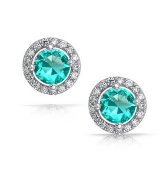 Bling Jewelry Simulated Aquamarine Birthstone