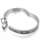 INBLUE Womens Stainless Bracelet Adjustable in Women's Cuff Bracelets