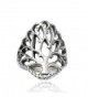 925 Sterling Silver 26 mm Detailed Large Celtic Tree of Life Band Ring - Nickel Free - CJ11B8DS6JR