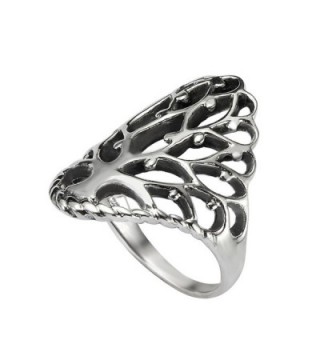 Sterling Silver Detailed Large Celtic