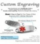 MyIDDr Pre Engraved Customized Diabetes Bracelet