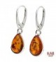 COGNAC BALTIC STERLING SILVER EARRINGS