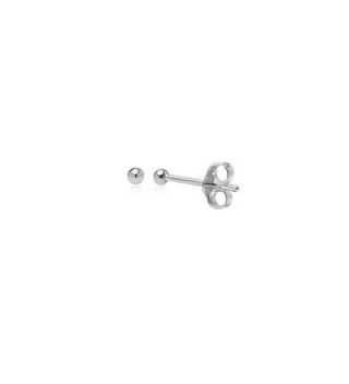 Sterling Silver Ball Stud Earrings- Round Bead Earrings- Sizes 2mm- 10mm- 12mm Set - Nine2Five - One Pair-2mm - CZ12MFKT3MZ