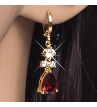 YAZILIND Luxury Plated Dangle Earrings in Women's Drop & Dangle Earrings