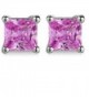 Sterling Silver Princess Pendant Earring
