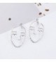 LILIE WHITE Fashion Earrings Hammered in Women's Drop & Dangle Earrings