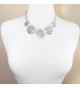 Filigree Statement Necklace Earring Rhinestones