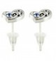 Hypoallergenic plastic post heart stud earrings - you get 3 pair each color - CX17YHWMKXE