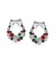 Bling Jewelry Simulated Christmas Earrings