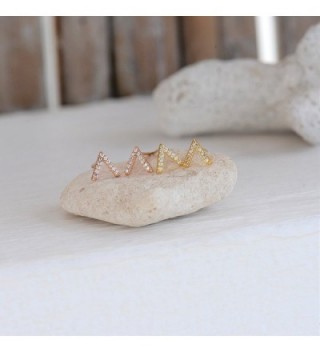 Minialist Micropave Earrings Plated Yellow in Women's Stud Earrings