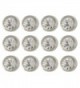 Caflon Surgical Steel White Stone Color 4mm Ear Piercing Earring Studs 12 Pair White Metal - CA11ZZV9MTB