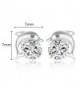 Silver Dolphin Crystal Stud Earrings - CI185R46U7H