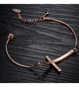 Fashionable Womens Bracelet Titanium Decorate in Women's Link Bracelets