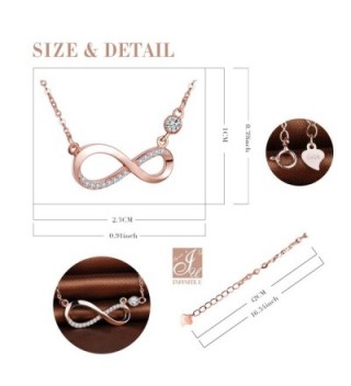 Infinite Infinity Sterling Zirconia Necklace