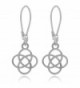 Sterling Silver Celtic Josephine Knot Earrings - CT1897YSYDC