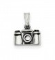 Top 10 Jewelry Gift Sterling Silver Antiqued Camera Charm - CE11MA47KYT