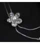Merdia Created Crystal Simulated Necklace in Women's Y-Necklaces