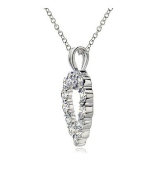 Sterling Silver Cubic Zirconia Necklace