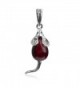 Cherry Sterling Silver Pendant Necklace