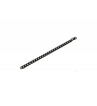 Womens Black Anklet Stainless Inches in Women's Anklets