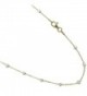 Gold Plated Over Sterling Silver Two-tone Colored Vermeil Italian Necklace. 16-18-20-24 Inches - C911U6HVRX3