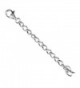 Carolyn Pollack .925 Sterling Silver Twisted Link 3" Extender Chain - CD12N6939GN