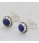 NOVICA lazuli Sterling Silver Earrings